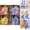 Portachiavi Ciondolo Stitch Cartone Animato Carino Materiale Morbido in PVC Confezione Singola