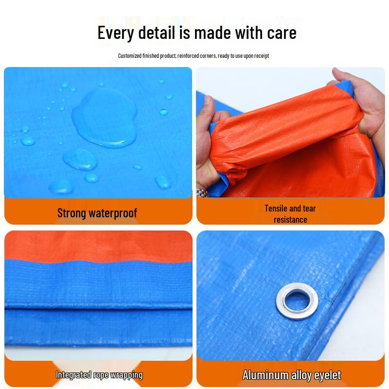 PE Tarp Outdoor Rainproof Sunshade