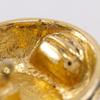 CHANEL COCO Mark Matelasse Earring vintage Plated Gold 23.6g Women Used