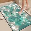 Bathroom Mat, Soft Diatomaceous Earth, Absorbent, Quick-drying, Non-slip Doormat, Toilet Mat