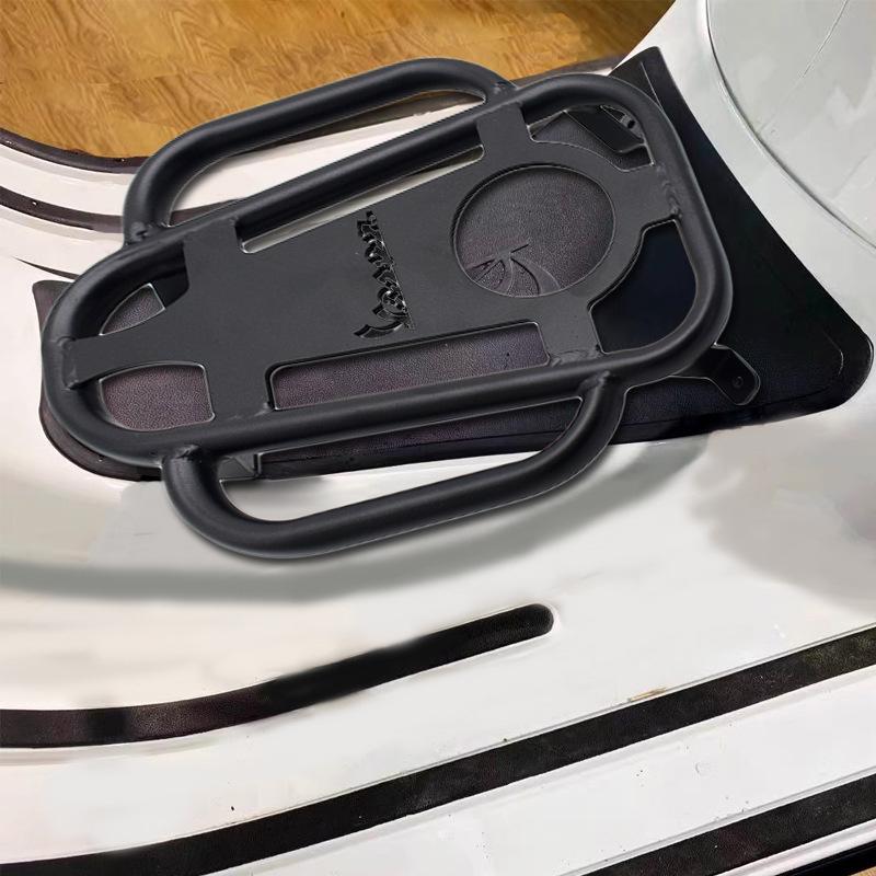 Vespa GTS300 GTV 6 Days HPE Wing Footrest & Cup Holder Grill Luggage Rack.