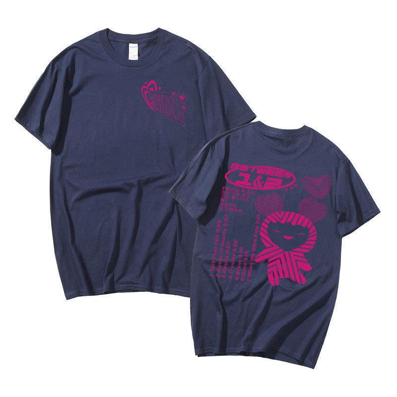 Combination Peripheral Harajuku Printed Fashion Men'S And Women'S T-Shirts Top Short Sleeves
