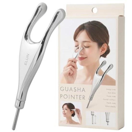 Pospos beauty deviceGua Sha pointerPospos stickGua Sha2WAY specificationsmall facemassagePosposspring typepressure pointpen-shaped devicebeauty roller