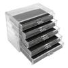 5 Layer Jewelry Drawer Storage Box Case Transparent Acrylic Desktop Cosmetic Makeup Drawer Storage Cabinet