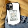 CAKE COFFEE The Boba Tarot Card Soft Phone Case for iPhone 17 Air 16e Pro max 15 Pro 13 14 Plus 11 12 MagSafe Magnetic Coque