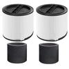 YCOC-90304 Replacement Filter Kit For Shop Vac Cartridge Filter 90350,Fits Most 5 Gallon And Above Wet Dry Vacuum Cleaner