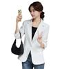 Women's Petite Spring 2024 Slimming Casual Blazer: Street Style Jacket