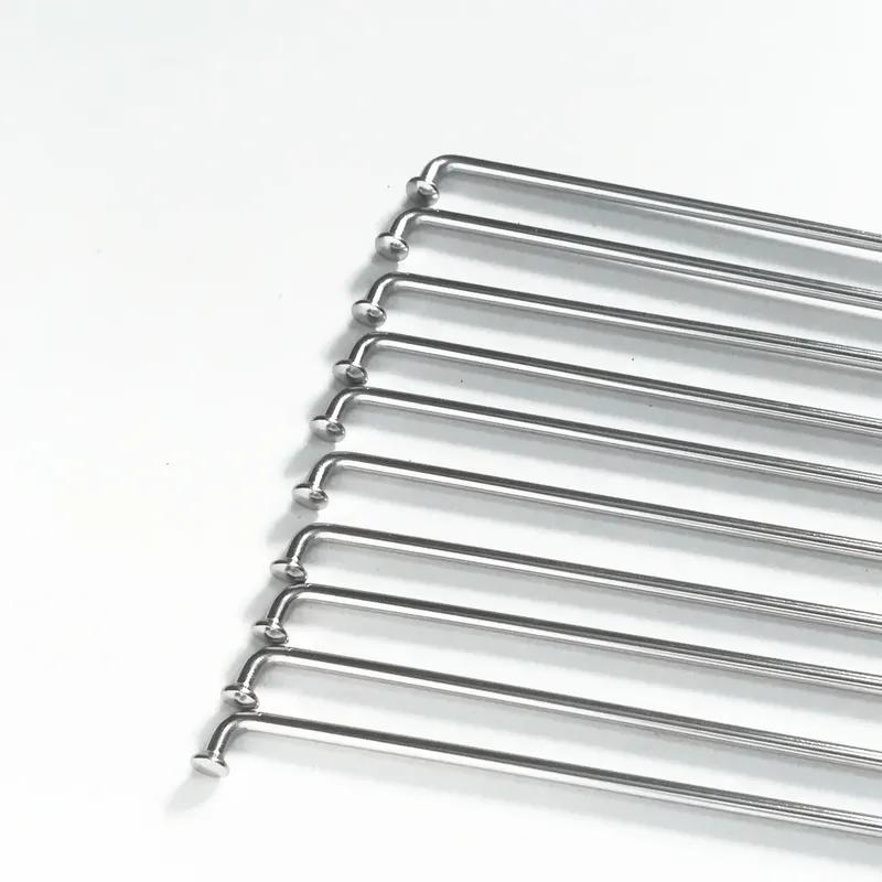10 pcs/lot 9G Diameter 3.5 mm*100-240mm Motorcycle Spokes 304 Stainless Steel E-bike motorcycle Wheel Spokes