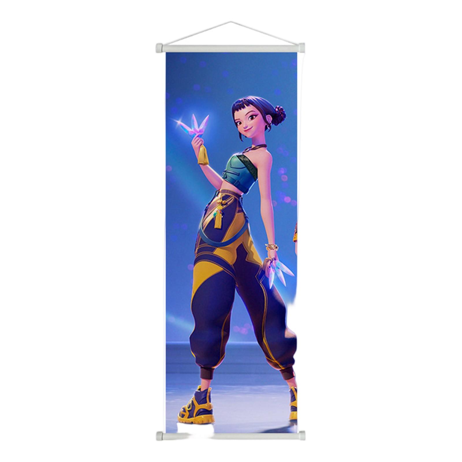 

Груповий Підвісний Живопис Фільм та Телебачення Анімація Периферійний Постер Сувій Живопис Внутрішній Декор Спальні Живопис M винний