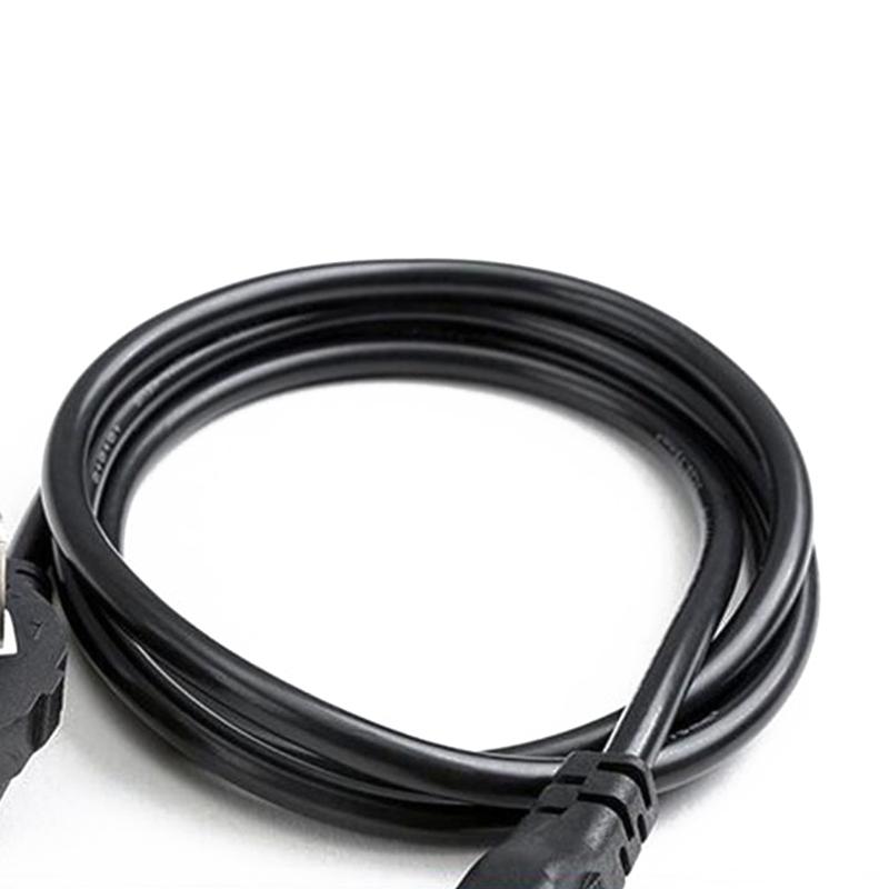Laptop Power Cable Cord 3Pin Prong Connector PVC Insulated Cable for Laptop Notebook Charging Adapter 1.2m 4ft