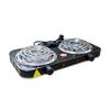 Electric Double Hot Plate Two Burner CooKtop Coil Stove Sizzling Portable Soldering Free Standing 2000w 3000w for Cooking