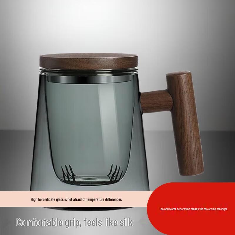 

High Borosilicate Glass Tea Infuser Mug