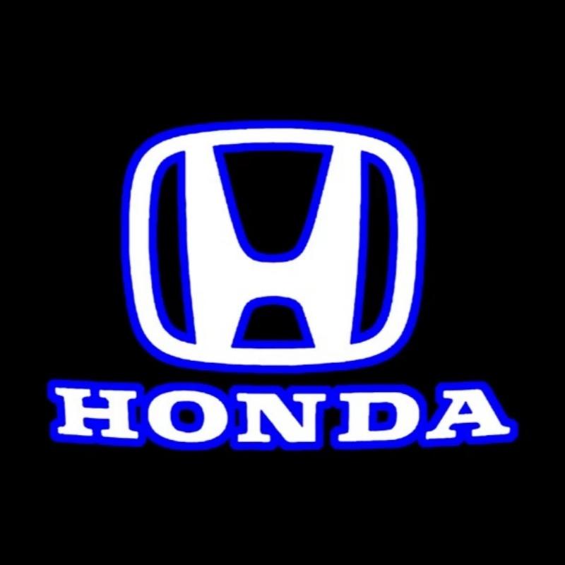 2PCS for Honda Accord CR-Z Crosstour Spirior Elysion Odyssey Led Car Door Logo Shadow Projector Welcome Lamps Car Accessories aig256