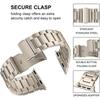 Stainless Steel Strap For Apple Watch 46mm Ultra 49mm Metal Wristband Bracelet For iWatch 10 9 8 5 4 SE 42mm Business Watchband