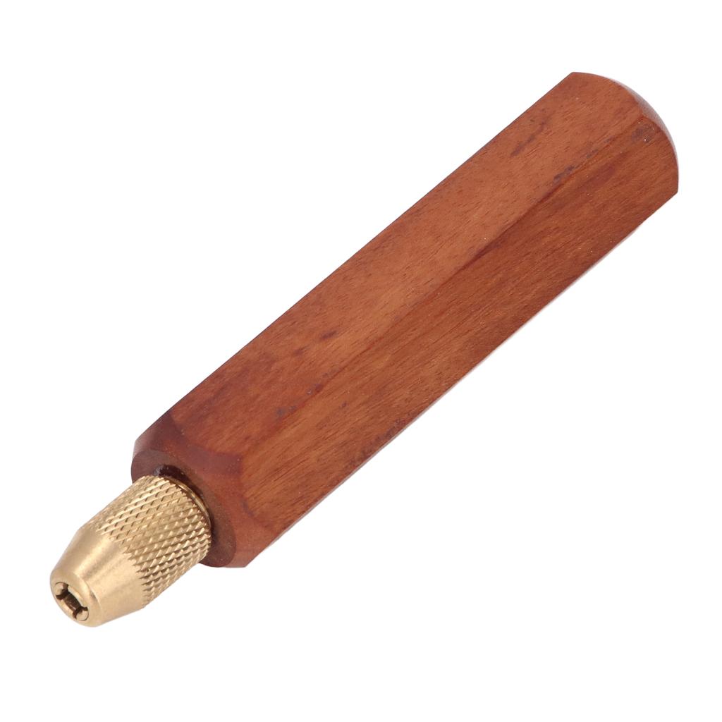 Manual Saw Handle Detachable Non Slip Wooden Grip for Garden and Woodworking Logging Saws Hex Short 