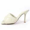 Great BOTTEGAVENETA Mule LIDO Ivory leather Women 38 Used