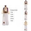 Enchanting Mens Adult Prince Aladdin Cosplay Costume Outfit With Elegant Hat