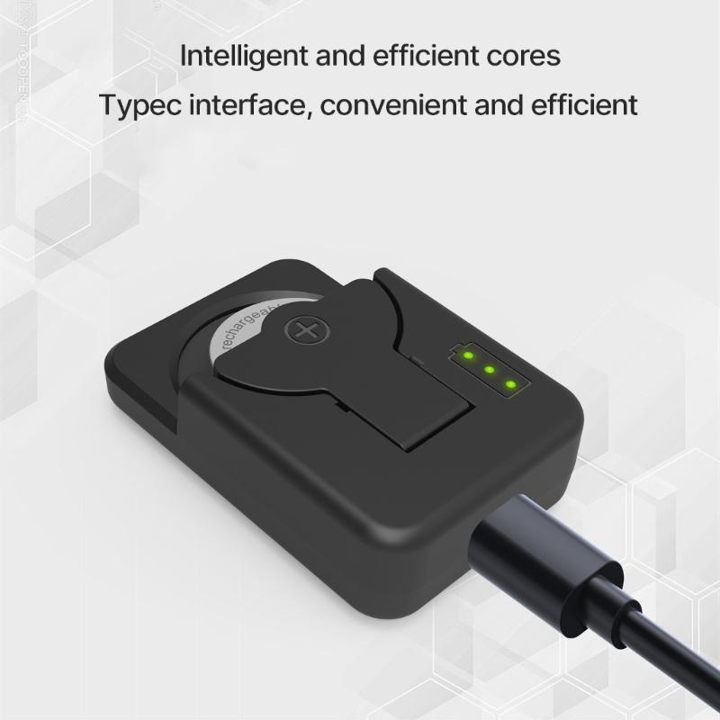 Type C Lithium Coin Battery Charger Widely Charging for LIR1025,LIR1220,LIR1254,LIR1620,LIR1632,LIR2016,LIR2025 Battery