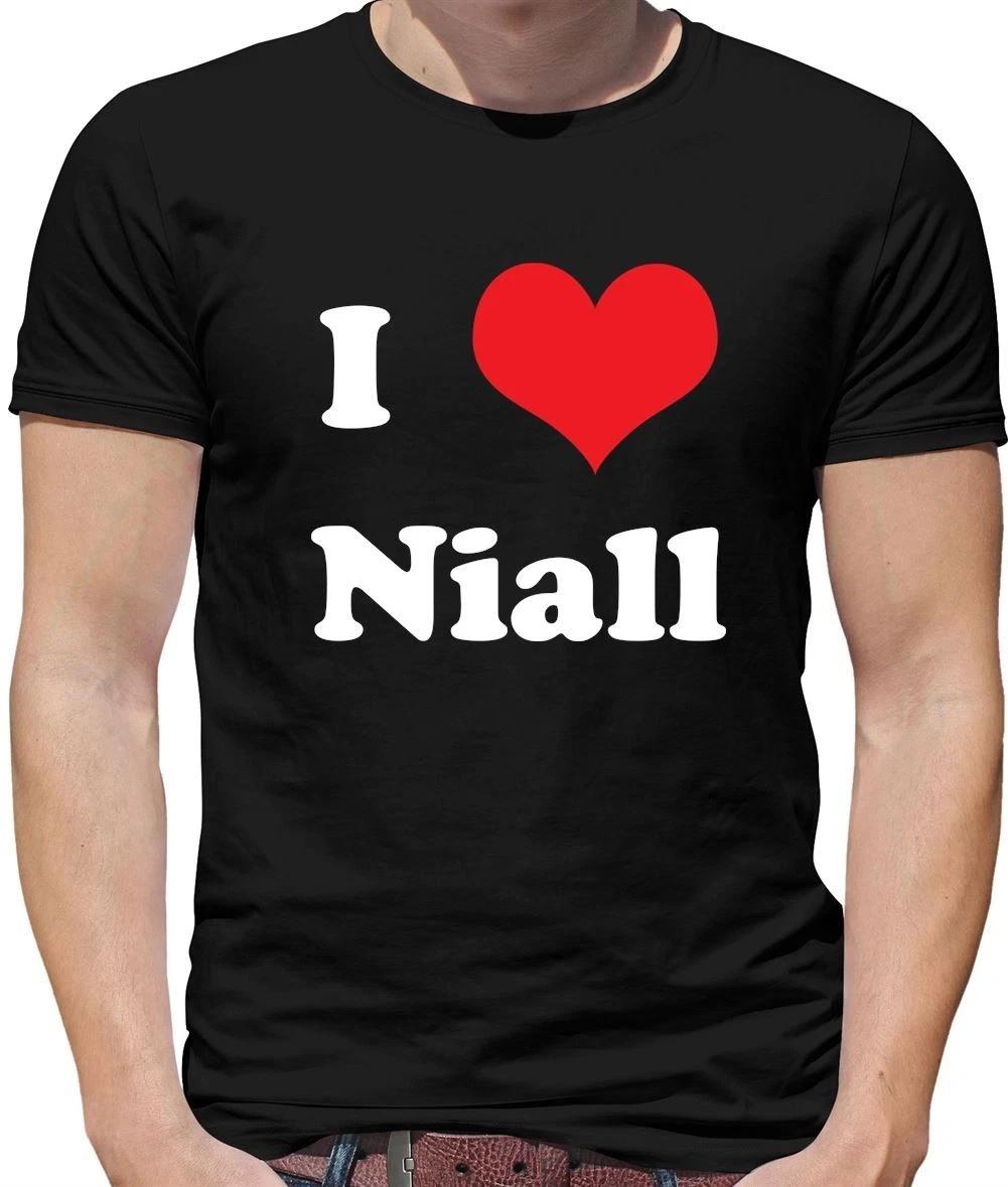 I Love Niall - Mens T-Shirt - Tour Music Festival Horan Pop Gig XL