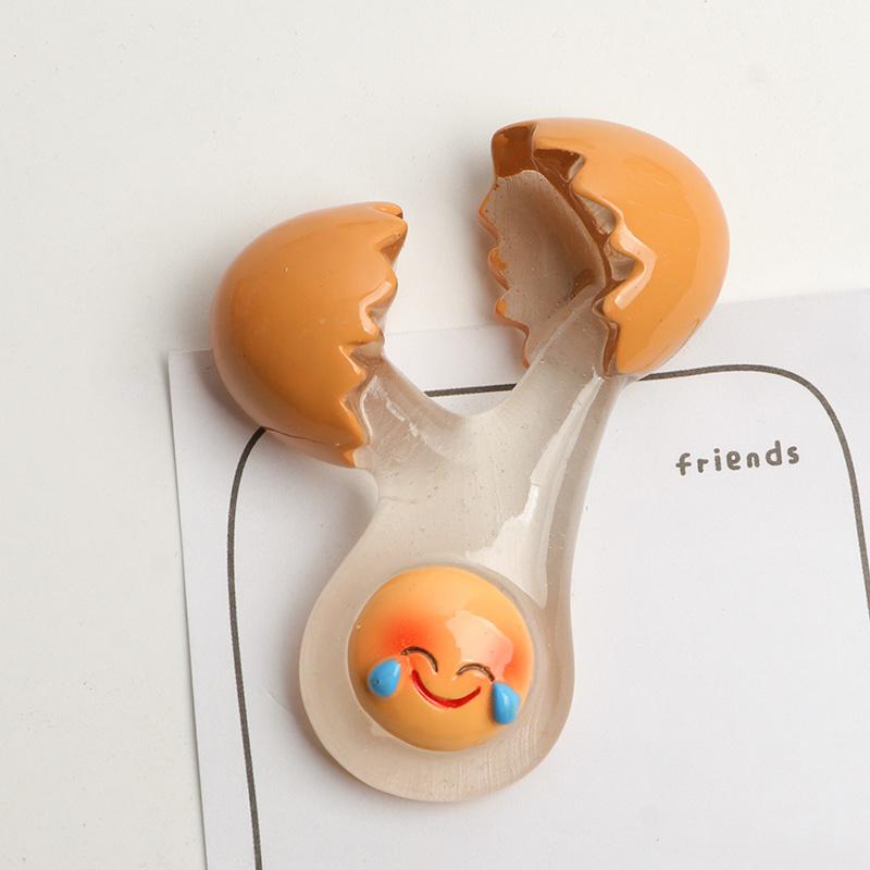 

Имитация Яйца Еда Магниты на Холодильник Креативная Канцелярия Стойка для Хранения Декор для По-доски Домашний Декоративный Магнит