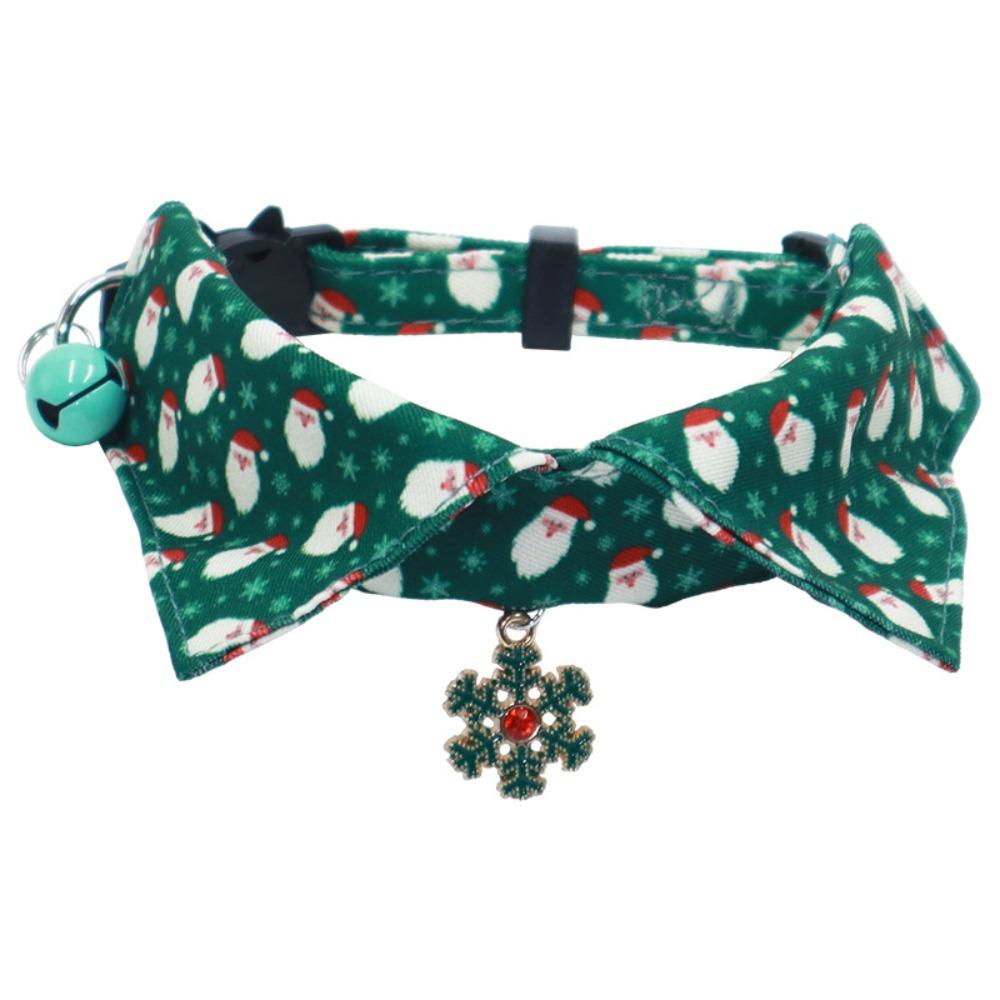 with Bell Kitten Bowties Collar Necklace Adjustable Kitten Christmas Bow Collar  Autumn
