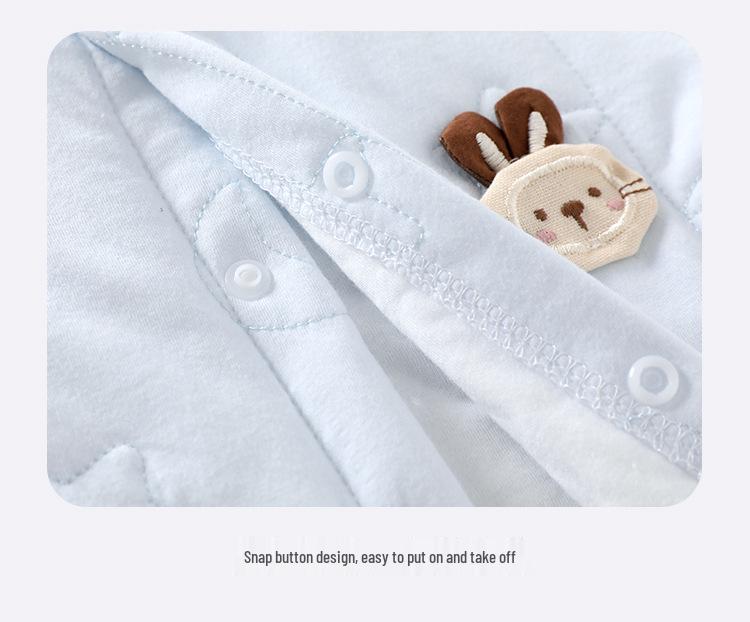 Jingqi Gestepptes Baby-Set - Herbst/Winter Warm Geteilte Kleidung & Unterwäsche