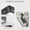 10Pcs L Shaped Corner Brace Stainless Steel 90 Degree Right Angles Metal Brackets for Cabinets Shelves Easy To Install