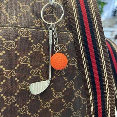 Golfschläger-Tasche Schlüsselanhänger Zubehör Golf Souvenir KK0144