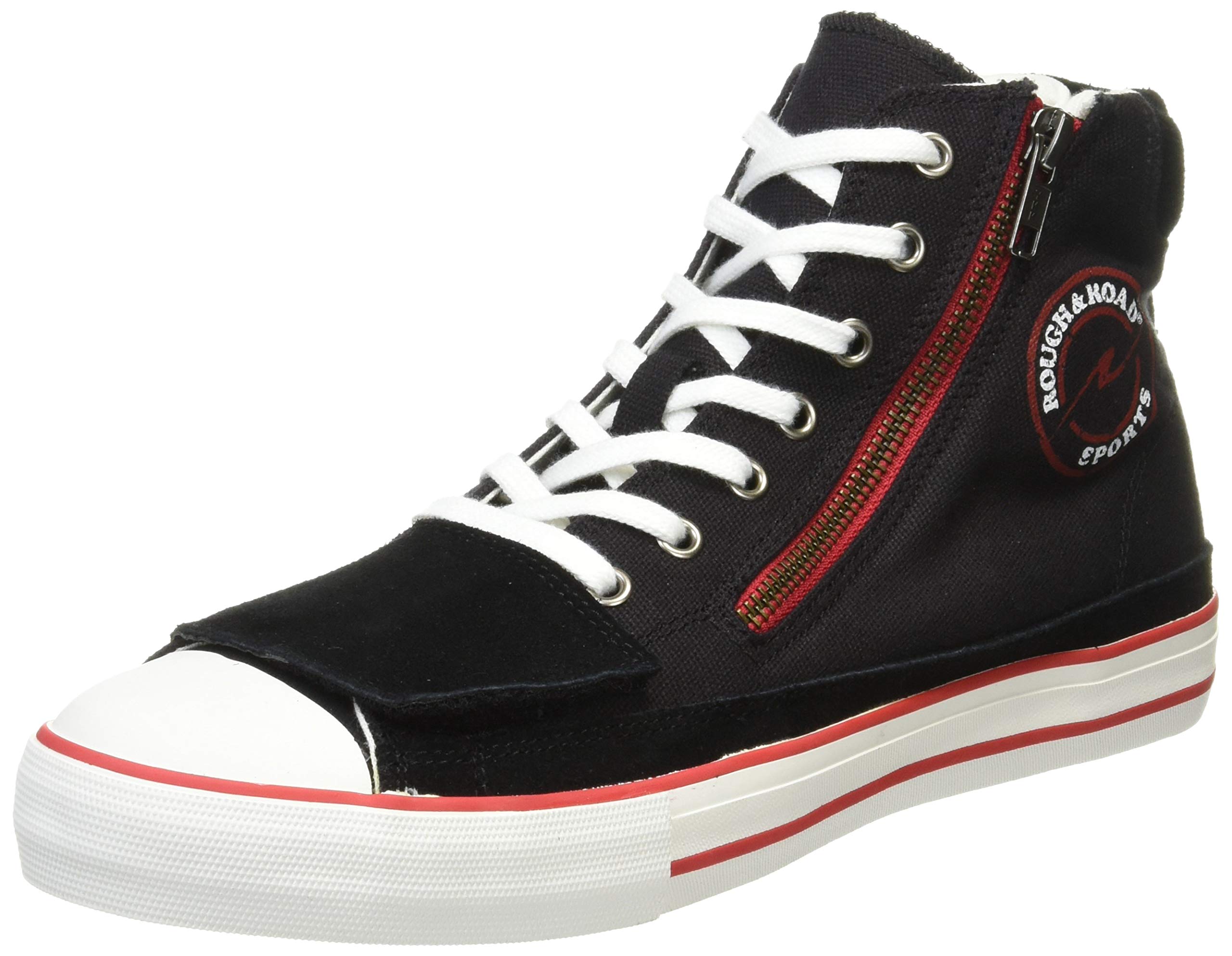 

Motorcycle Shoes Rough Riding Sneakers Black x Red RR5837 ROUGH&ROAD 27.0cm