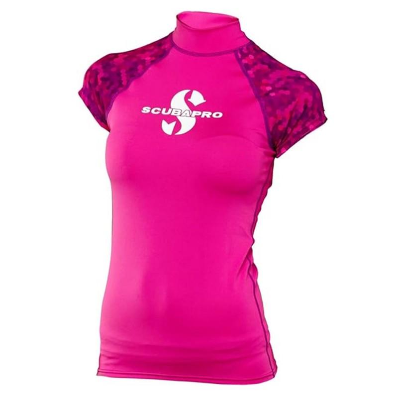 Sieviešu UV aizsardzības īsroku rash guard