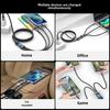100W Superschnellladung 3-in-1 Datenkabel für Apple-, Huawei- und Android-Geräte
