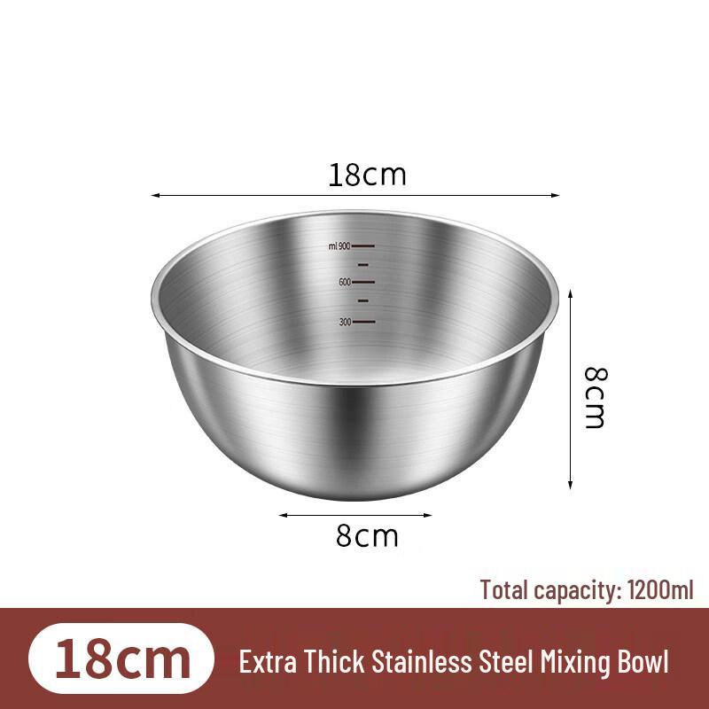 ZISIZ Food-Grade 316 Stainless Steel Basin