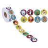 25Mm Merry Christmas Diy Handmade Sticker Package Thank You Label Sealing Stickers Party Festive Decor Supplilies Children Adult