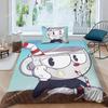 The Cuphead Show Duvet Cover 3D Exquisite Cartoon Anime Digital Print Bedding Set Comforter Bed Youth Home Decor Boys Gift