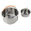 Steamer Insert Steamer Pot-Stainless Steel Basket Rice Steamer Pressure Cooker