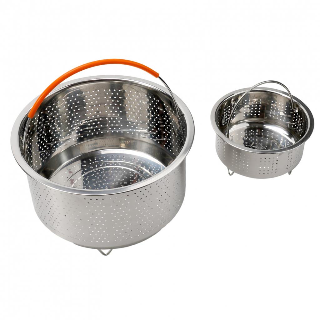 Steamer Insert Steamer Pot-Stainless Steel Basket Rice Steamer Pressure Cooker