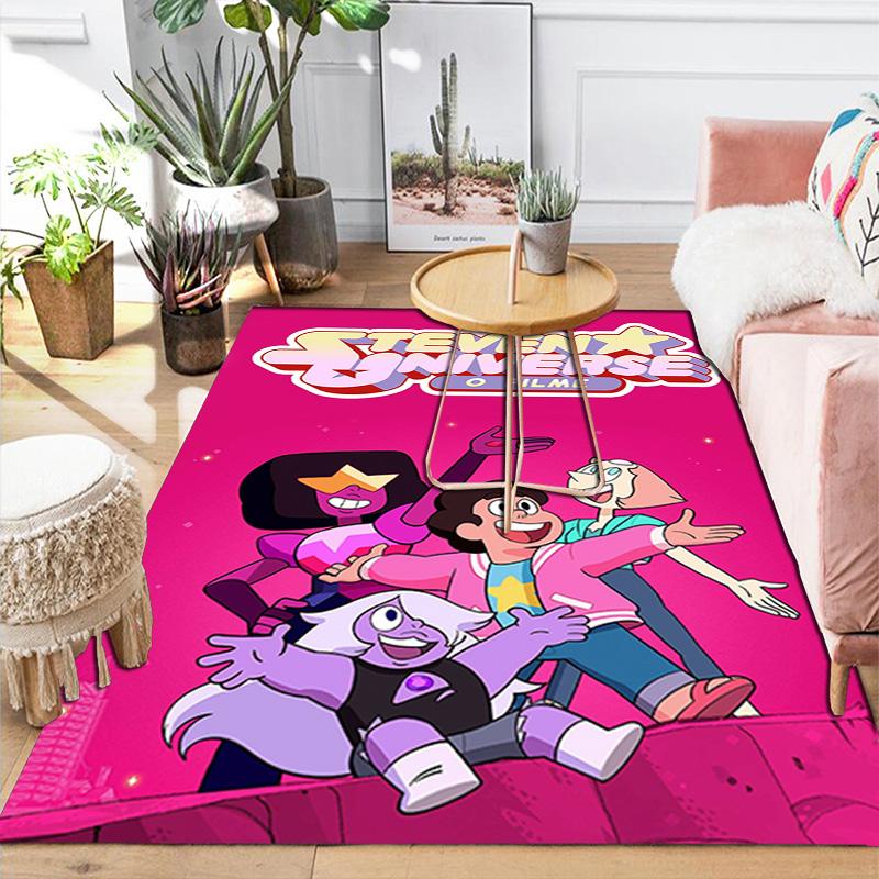Steven Universe Rug Floor Mat for Living Room or Bedroom Soft and Comfortable Carpet a Gift for Birthday and Holiday.MFF0918085