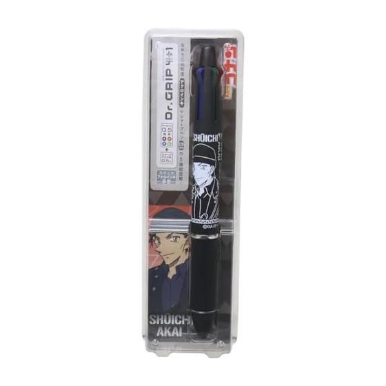Detective Conan Dr. Grip 4+1 Multi-Function Ballpoint Pen Shuichi Akai Shonen Sunday