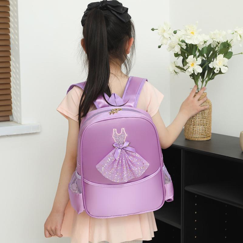 Schoolbag New Dance Bag Children's Backpack Ballet School Bag Girls Princess Dance Bag Printable