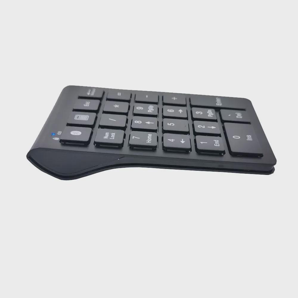 Bluetooth 5.0 Numeric Keypad with Wired & TYPE-C Charging Dual-Mode