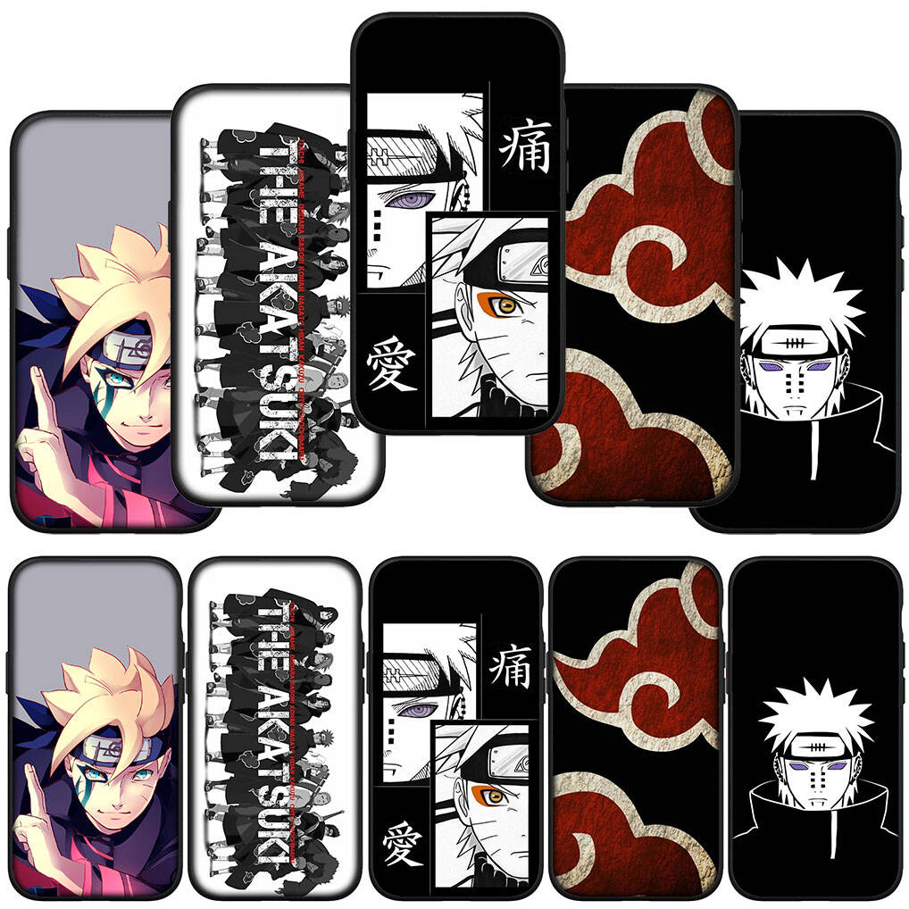 Per Samsung Galaxy S25 S24 S23 iPhone 17 16 15 Xiaomi Redmi Note 14 13 12 11 Plus Pro Max A57 Cover per Telefono Pain Akatsuki Itachi Naruto OPPO Huawei