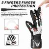Soccer Goalkeeper Gloves for Youth Adults Kids Football Gloves Providing Super Strong Grips and Finger Protection Size 6-10