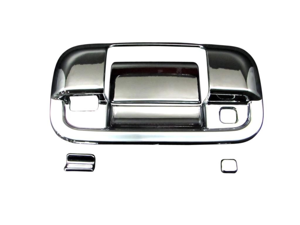 BRIGHTZ MR Wagon MF33S Chrome Door Handle Covers and Rear Hatch Knob Plate D Type Compatible with MR Owl MR MR Owl 15525 Set, [REA-DHC-010] MF, MF33,