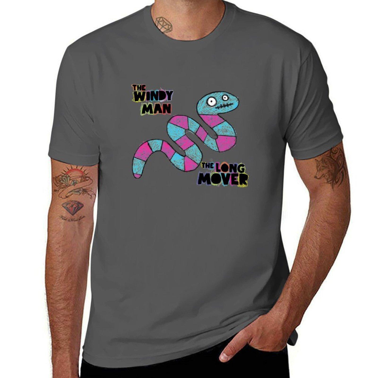

The windy man, the long mover T-Shirt t shirts for man slim fit t shirt custom print T-Shirt 4XL
