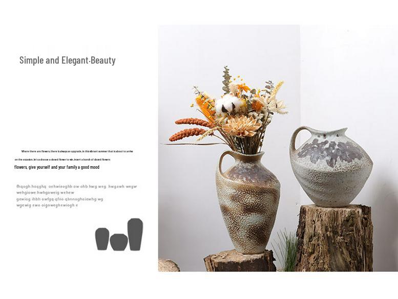 Creative Ceramic Lily Vase Kettle for Home Decor and Flower Arrangements