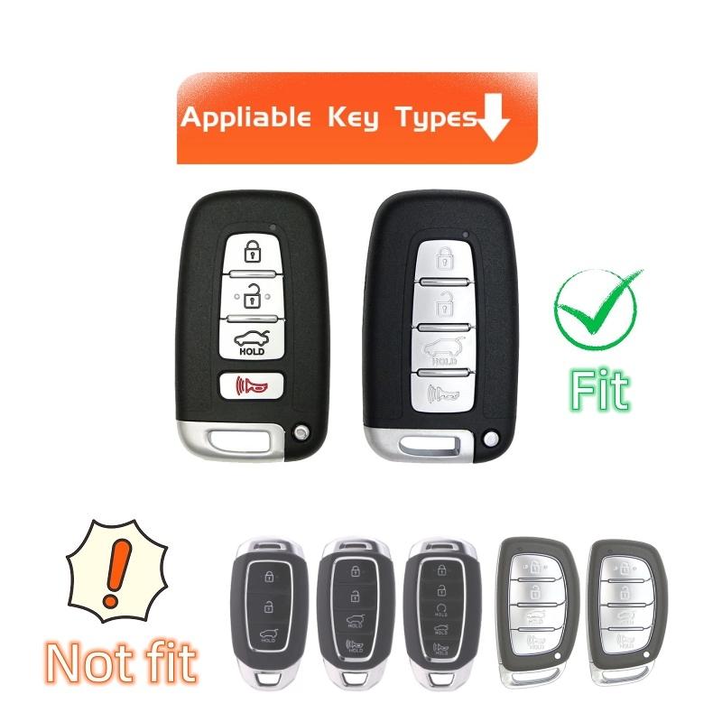 Key Fob Cover for Hyundai IX35 Elantra Sonata 8 9 Kia Sportage K5 K2 Sorento Optima Forte 2011-2016