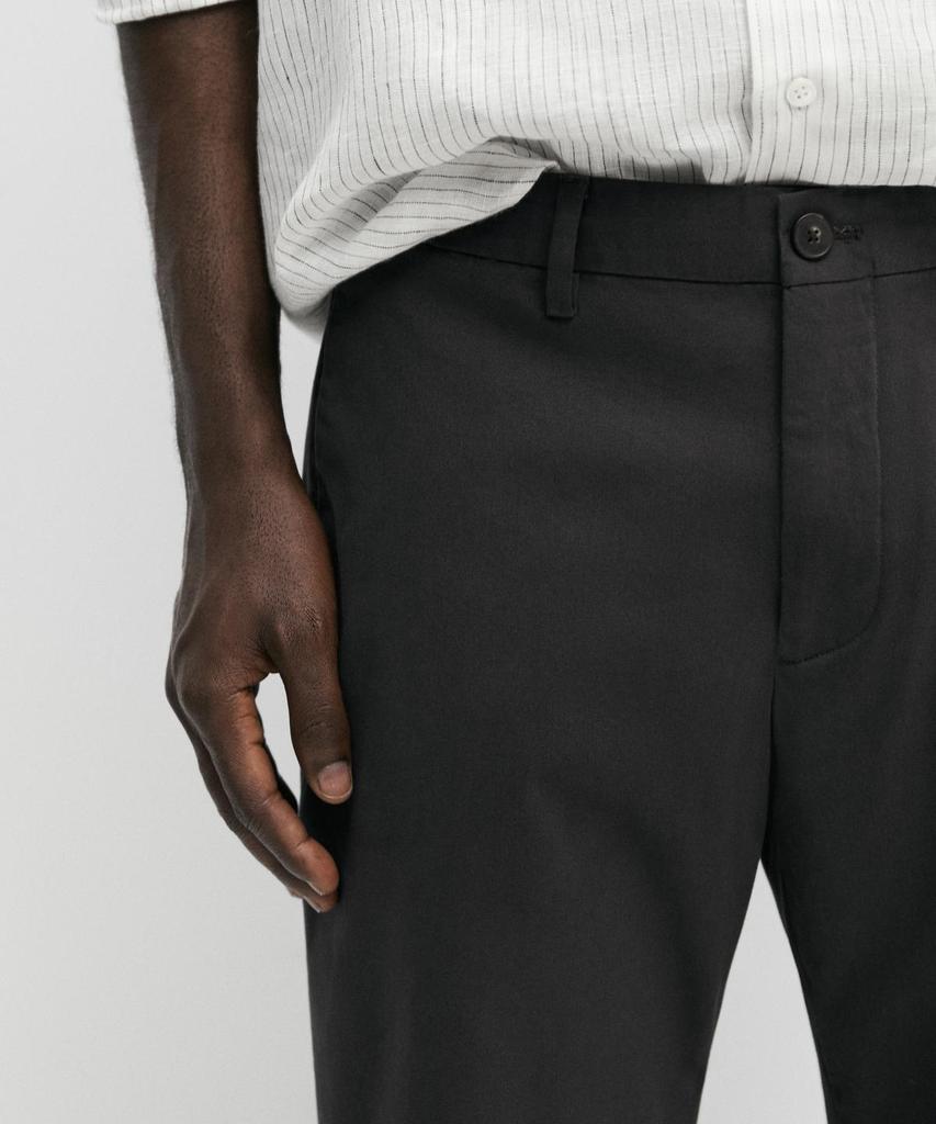 Masimodutti Cotton Slim Fit Pants
