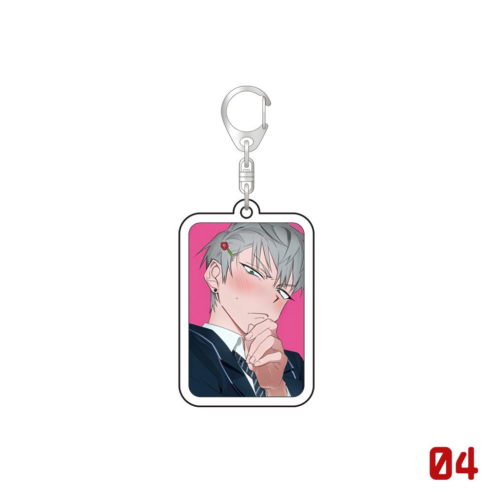 Acrylic Key Chain For Anime Popular Alien Stage Chibis Accessories Bag Luka Ivan Till Mizi Hyuna Sua Keyrings Jewelry Fans Gifts