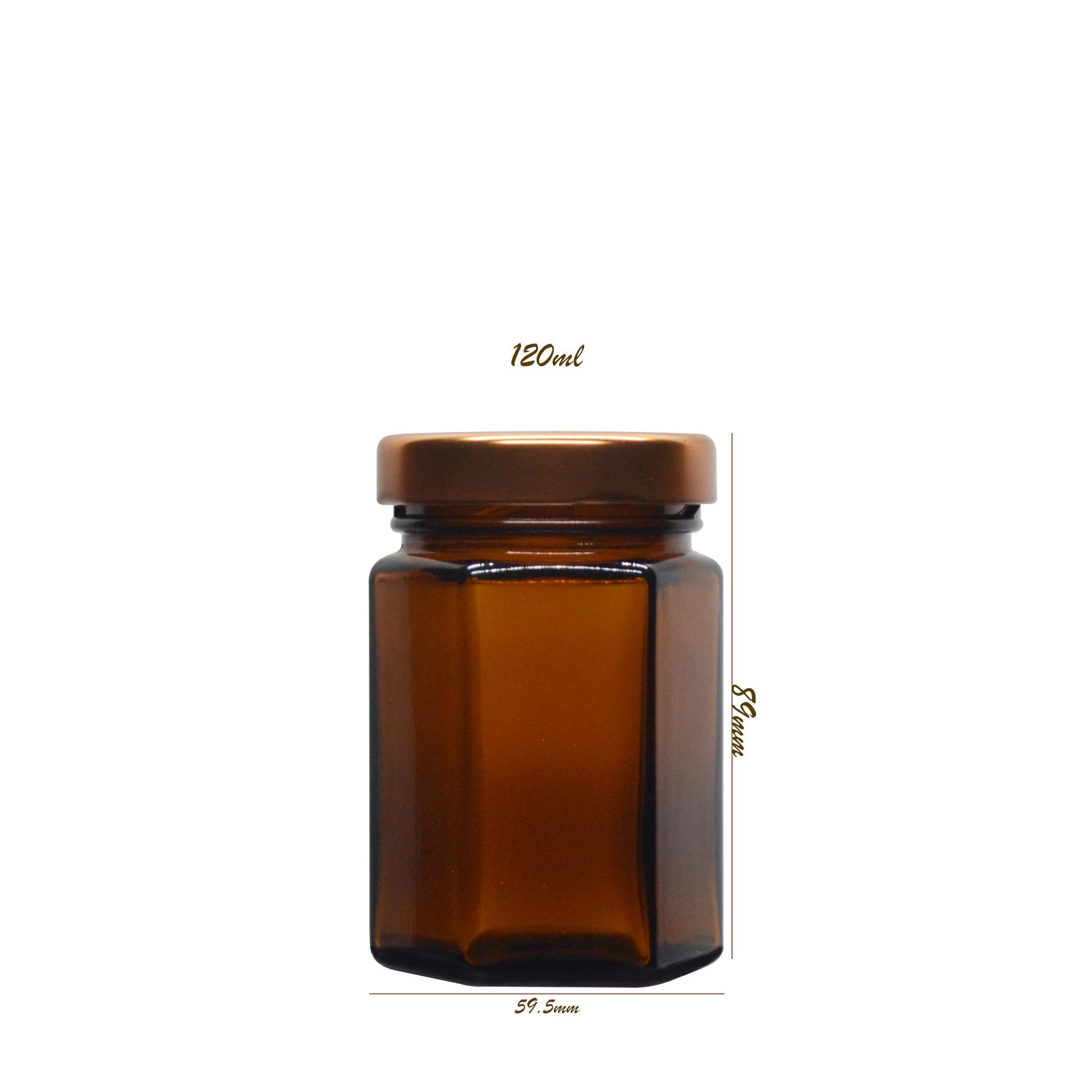 

100ml Brown Wide-Mouth Bottle with High-Temperature Cap for Paste, Jam, Honey, or Pear Spread