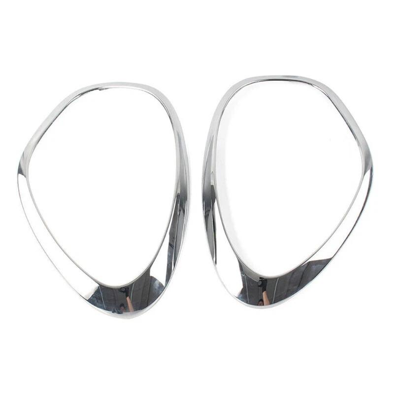 Chrome Headlight Trim Ring Bezel 51139801573 51139801574 for BMW MINI R60 R61 2011-2016 Headlight Electroplating Trim Strip
